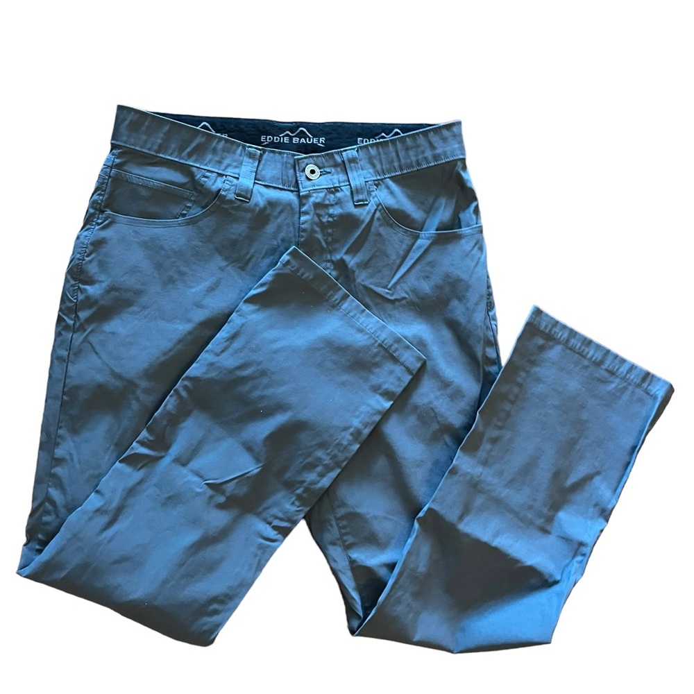 Eddie Bauer 32/30 Gray Travel Pants